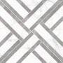 Patterned --and-- Statement Black/Dark Grey Medium Format 260x410 - 595x595 Porcelain for Wall/Floor; Finish - Natural